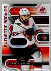 2022-23 SP Game Used Authentic Rookies Jersey Mark Kastelic #161 Senators